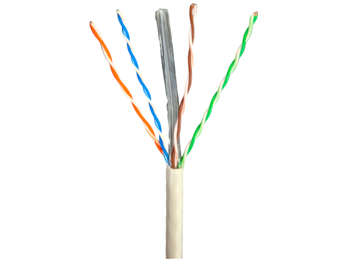 Кабель мережевий GEAR CAT.6 UTP-CCA-4Px2x0.57 305M (GEC-UTPC6CCA057305)