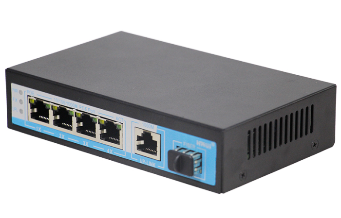 POE комутатор HongRui HR901-AFG-411S 6-портовий