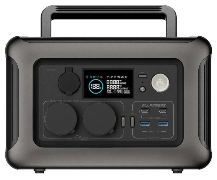 Зарядна станція Allpowers R600 600W 299Wh LiFePO4