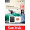 Карта пам'яті microSDXC (UHS-1 U3) SanDisk Extreme For Action Cams and Drones A2 128Gb class 10 V30 (R190MB/s,W90MB/s) (adapter) (SDSQXAA-128G-GN6AA)