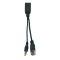 Passive PoE перехідник IP+DC - Extender over UTP, not Waterproof