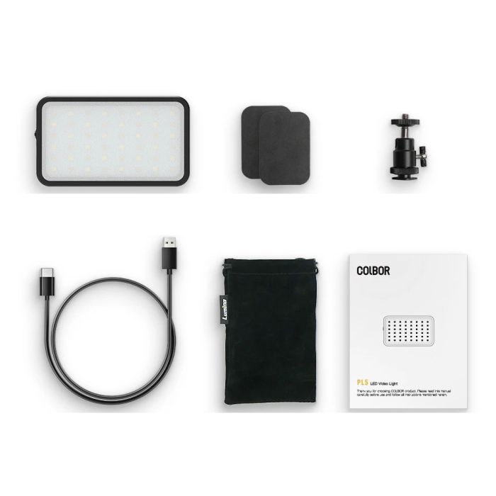 Відеосвітло для телефону камери LED Bi-Color Ra95+ 2700-6500К COLBOR PL5
