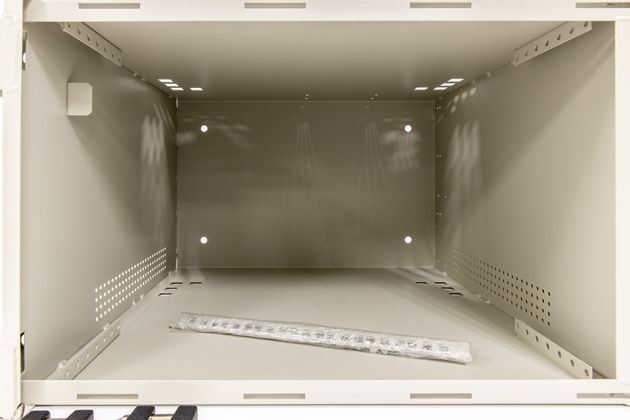 Шафа антивандальна 7U, 550х359х450 мм (Ш*В*Г), сіра