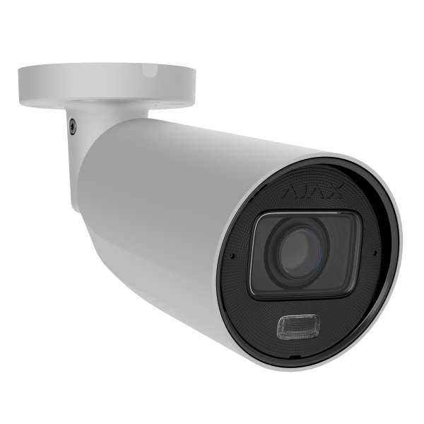 Дротова IP-камера відеоспостереження Ajax BulletCam HLVF (8 Mp) White (126279.217.WH1)