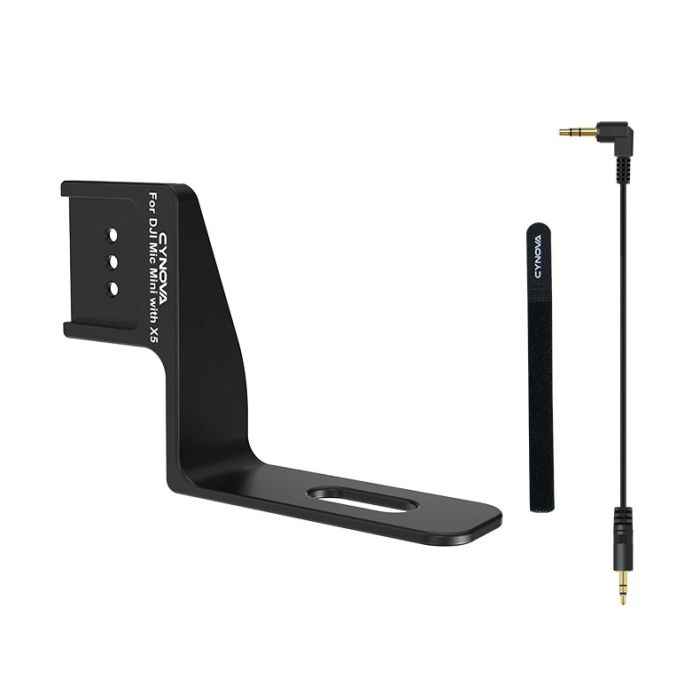 Кріплення для DJI Mic Mini на Insta360 X5 невидиме Cynova C-X5-CS03