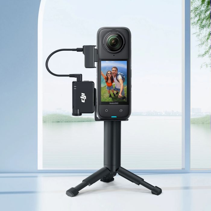 Кріплення для DJI Mic Mini на Insta360 X4/X3/X2 невидиме Cynova C-X4-CS03