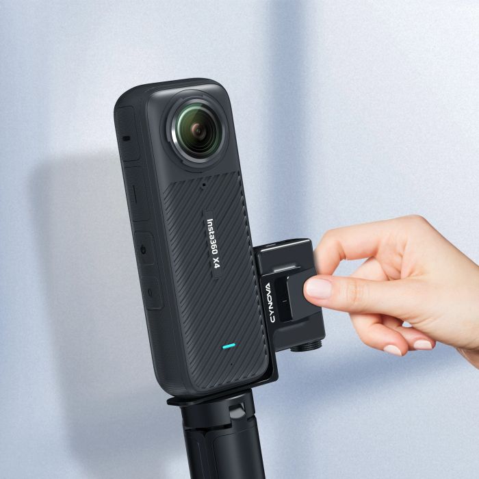 Кріплення для DJI Mic Mini на Insta360 X4/X3/X2 невидиме Cynova C-X4-CS03