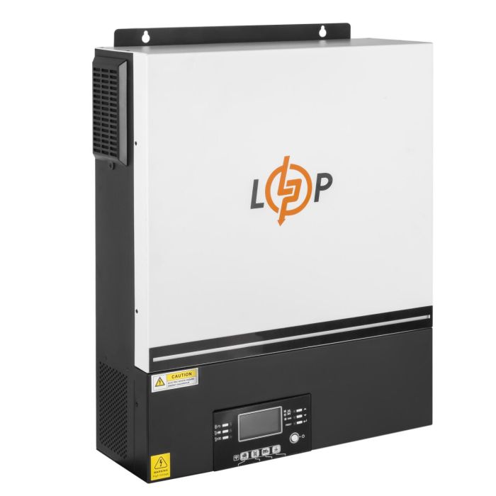 Гібридний сонячний інвертор (ДБЖ) LPW-HY-MAX-8000VA (8000Вт) 48V 80A MPPT 90-450V Уцінка
