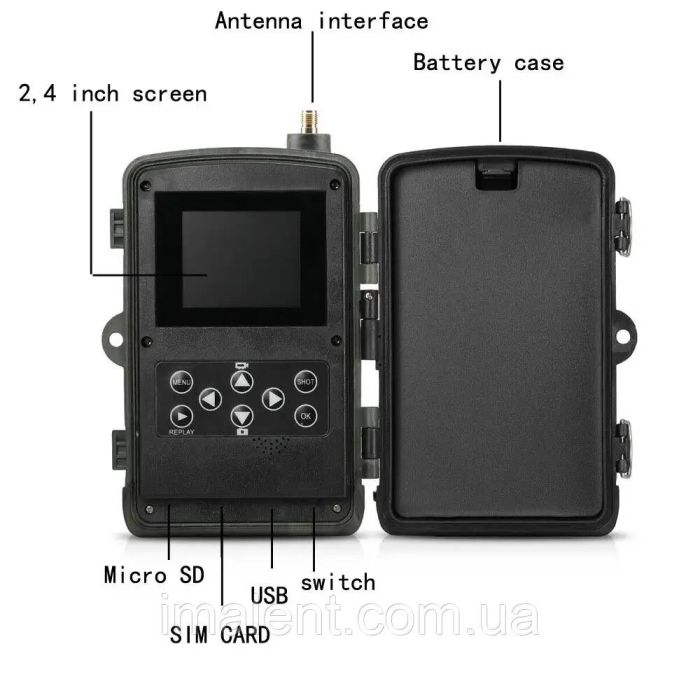 4G фотопастка Suntek HC-801Pro (30 Мп, Хмара, Онлайн відео) (1296)