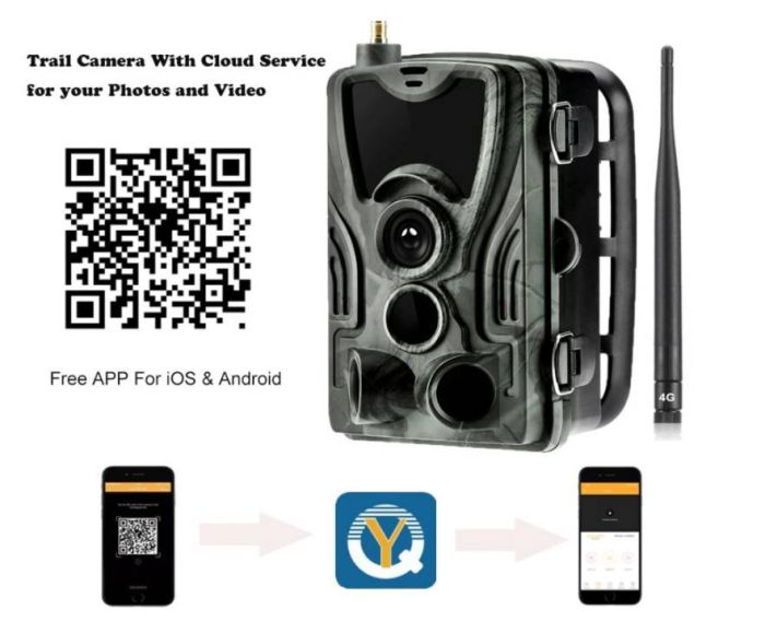 4G фотопастка Suntek HC-801Pro (30 Мп, Хмара, Онлайн відео) (1296)