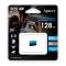 Карта пам'яті microSDXC  (UHS-1 U3) Apacer Express 128Gb class 10 V30 A1  Read/Write:810/700 MB/sec (Compatible with Nintendo Switch 2) (AP128GMCEXG3X17-RA)