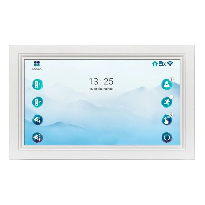 Wi-Fi відеодомофон 10" AVD-1070 ArtLine WiFi з декоративною рамкою