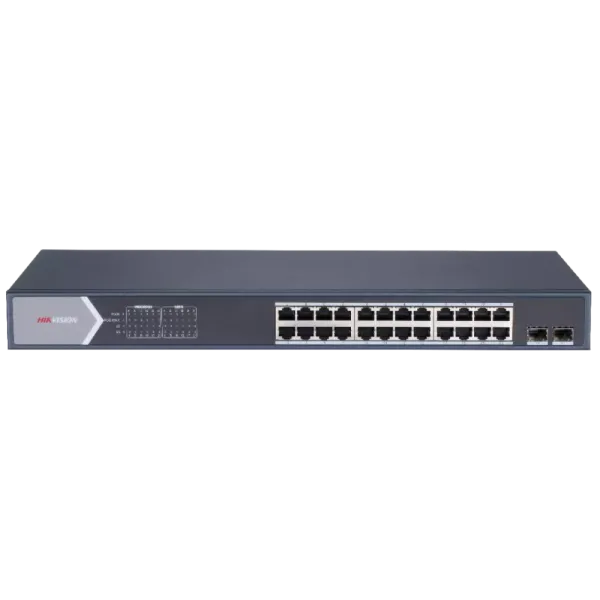 Hikvision DS-3E1526P-SI PoE Комутатор 24 порти керований