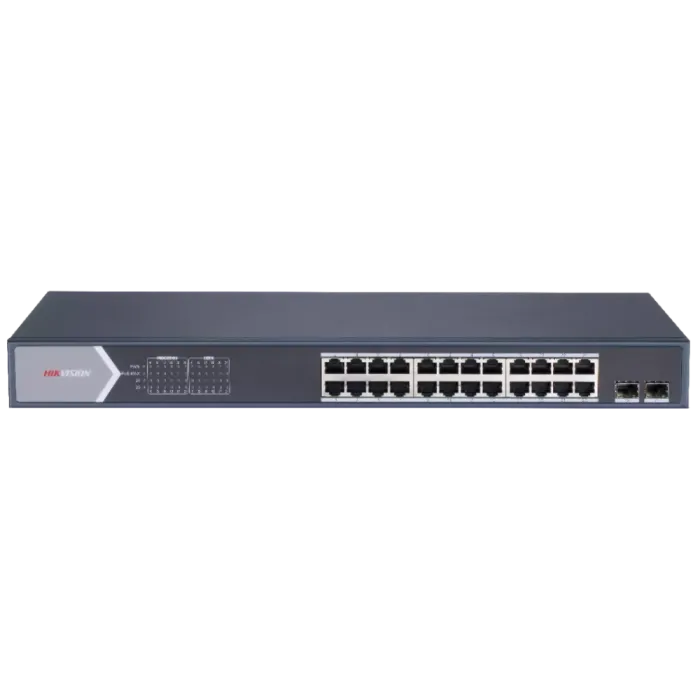 Hikvision DS-3E1526P-SI PoE Комутатор 24 порти керований
