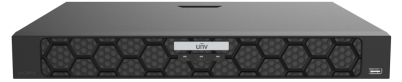 Відеореєстратор мережевий ІР Uniview NVR502-16B-P16-IQ Black