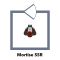 Ригельний замок ATIS Lock Mortise SS-R врізний для системи контролю доступу
