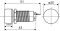 TY 19C-S11/1   Кнопка металева Повернення поворотом 1NO+1NC.