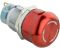 TY 19C-S11/1   Кнопка металева Повернення поворотом 1NO+1NC.