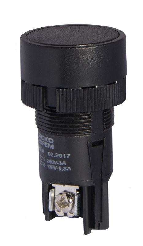 XB2-EA125 Кнопка "Старт" чорна NO+NC)