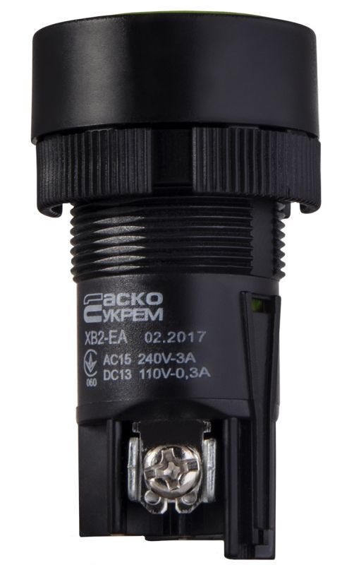XB2-EA135 Кнопка "Старт" зелена  (NO+NC)