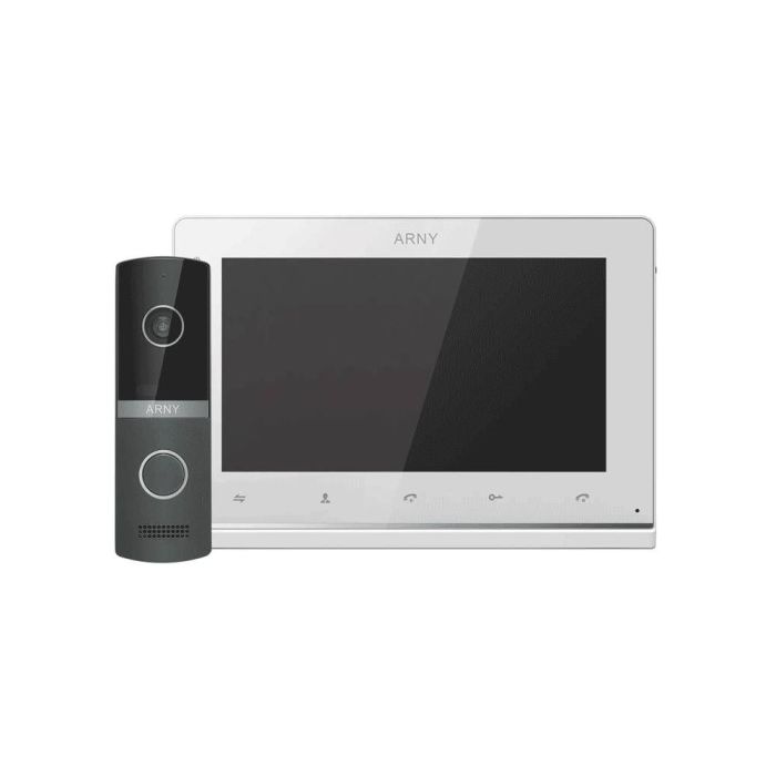 Відеодомофон Arny AVD-7123 (2Mpx) TFT white+graphite