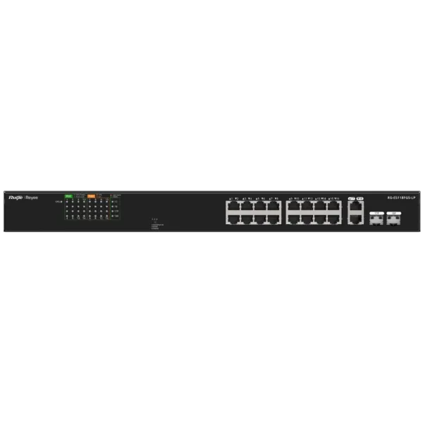 Ruijie Reyee RG-ES118FGS-LP PoE Комутатор 18 портів некерований
