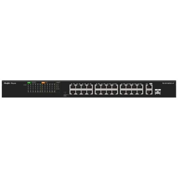 Ruijie Reyee RG-ES126FGS-LP PoE Комутатор 26 портів некерований