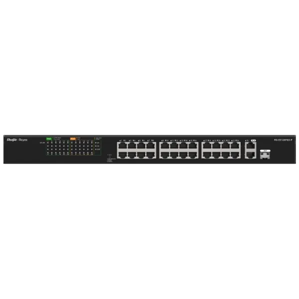 Ruijie Reyee RG-ES126FGS-P PoE Комутатор 26 портів некерований