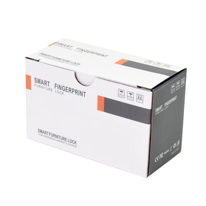 Smart замок ESF18 Black зі сканером відбитка пальця