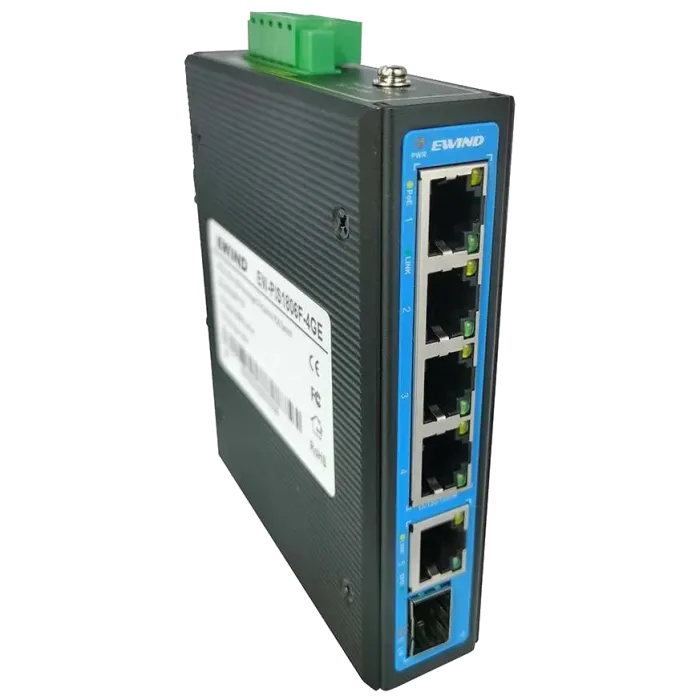 Ewind EW-PIS1806F-4GE PoE Комутатор 6 портів некерований
