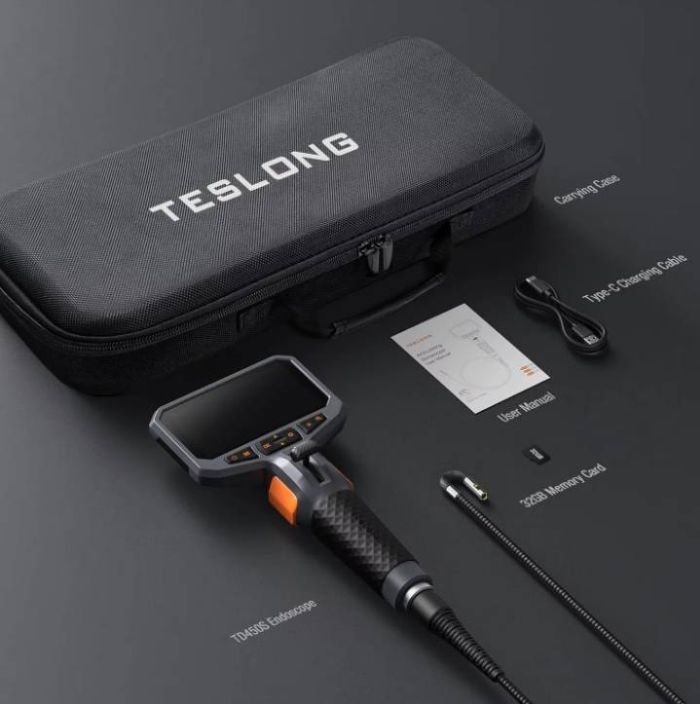 Керований ендоскоп Teslong TD450S 8,5мм., 2 камери