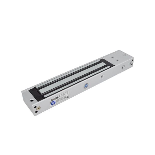 Електромагнітний замок Yli Electronic YM-280N(LED)-DS зі світловою індикацією, датчиком стану замка і дверей для системи контролю доступу