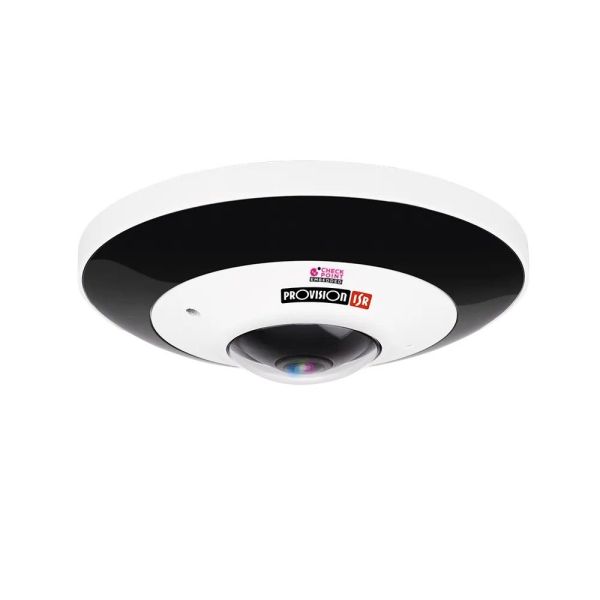 IP-відеокамера Fish-Eye 6 Мп Provision-ISR FEI-360IPN-V3 (1.65 мм) антивандальна з вбудованим мікрофоном для системи відеоспостереження