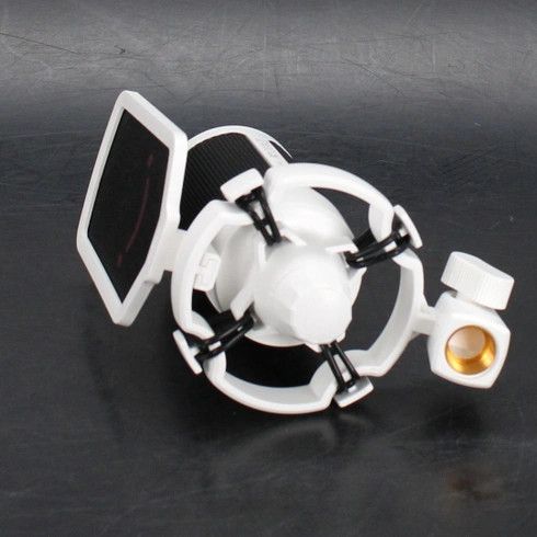 Мікрофон конденсаторний ігровий з поп-фільтром білий Fifine A6W RGB Ampligame