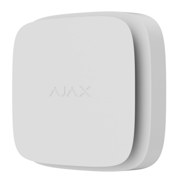 Бездротовий датчик диму і температури Ajax FireProtect 2 RB (Heat/Smoke) (8EU) White