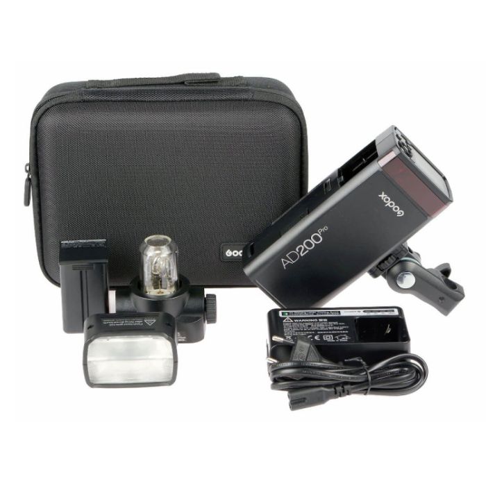 Студійний компактний спалах Godox AD200Pro (200Дж)