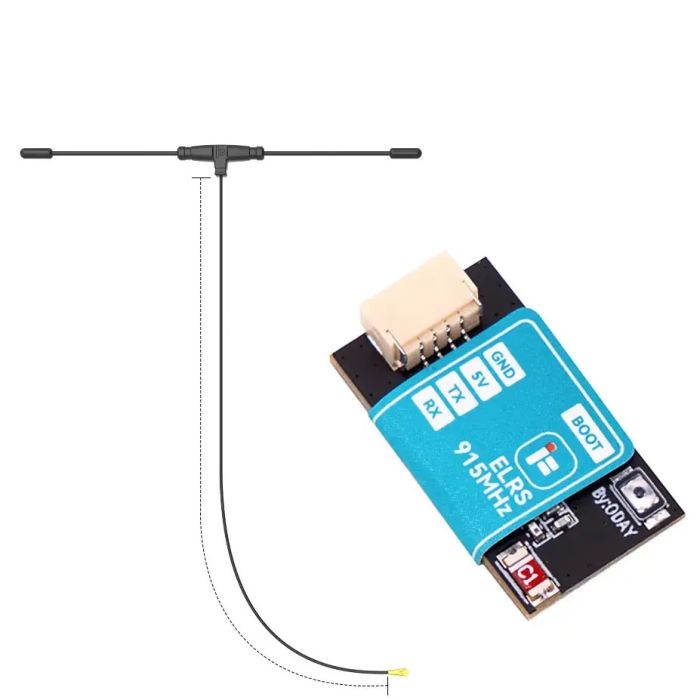 Приймач Happymodel iFlight ELRS 868/915MHz Receiver з антеною 70mm Antenna
