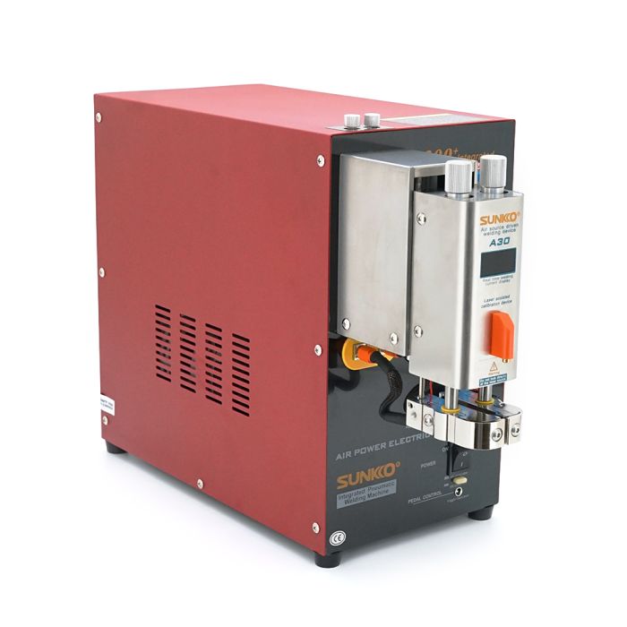 Апарат точкового зварювання конденсаторний SUNKKO A300+, Ni-Cd, Ni-MH, Li-Ion, стрічка 0,2-0,3 мм, струм 120-1200А, 220V, U=6V, 6kW