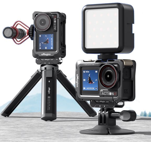 Рамка Action 5 Pro алюмінієва з ковпачком aMagisn AA14