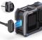 Рамка GoPro 13-9 алюмінієва з підтримкою магнітної зарядки Telesin S6-FMS-15-TGP