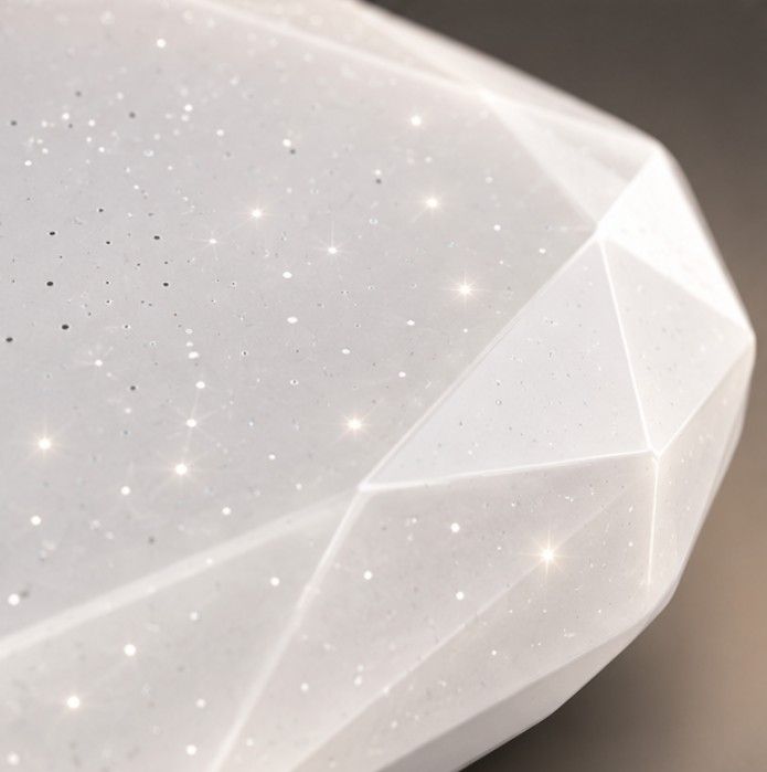 Світильник LED стельовий VARGO Diamond 80 Вт Ø500 мм, 3000K/4000К/6000K (120623)
