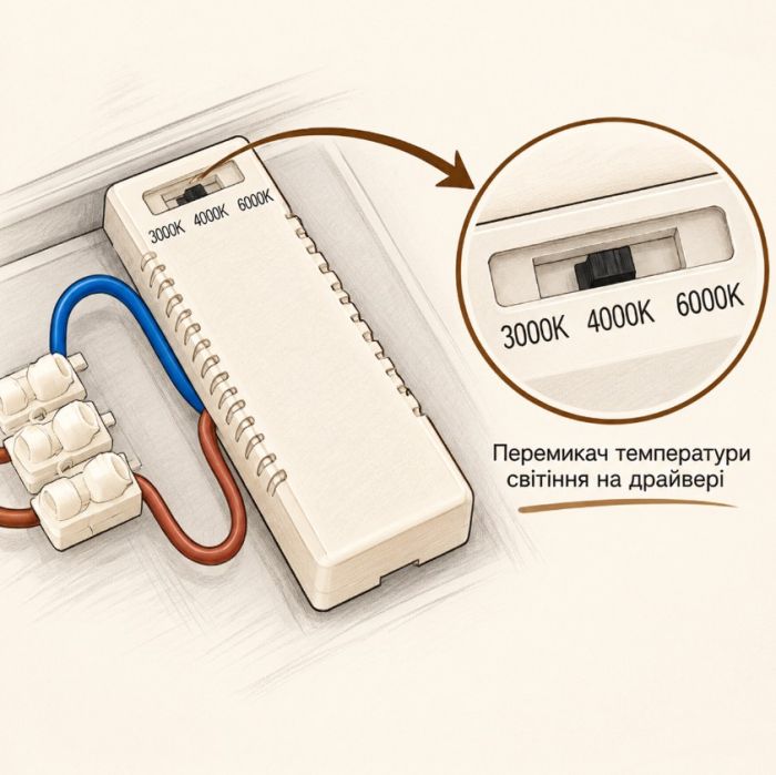 Світильник LED стельовий VARGO LUNA 24 Вт Ø330 мм, 3000K/4000К/6000K (120599)