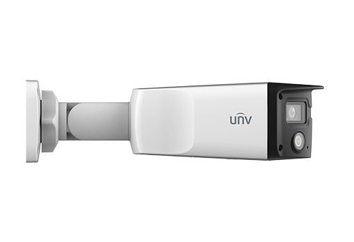 IP-відеокамера вулична Uniview IPC2K24SE-ADF40KMC-WL-I0 White