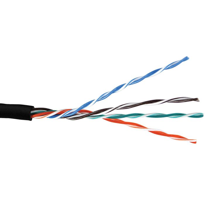 Кабель "витая пара" КПП-ВП (100) 4х2х0,51 (UTP-cat.5E) для внешней прокладки