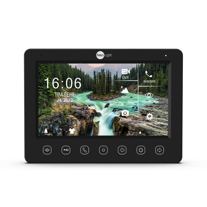 Домофон Neolight Kappa + HD Black Neolight 9533