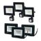 Комплект 3+3 світлодіодних прожектори Lightwell 30W: 3 x LW-FL-B-30 и 3 x LW-FL-B-30-S з датчиком руху