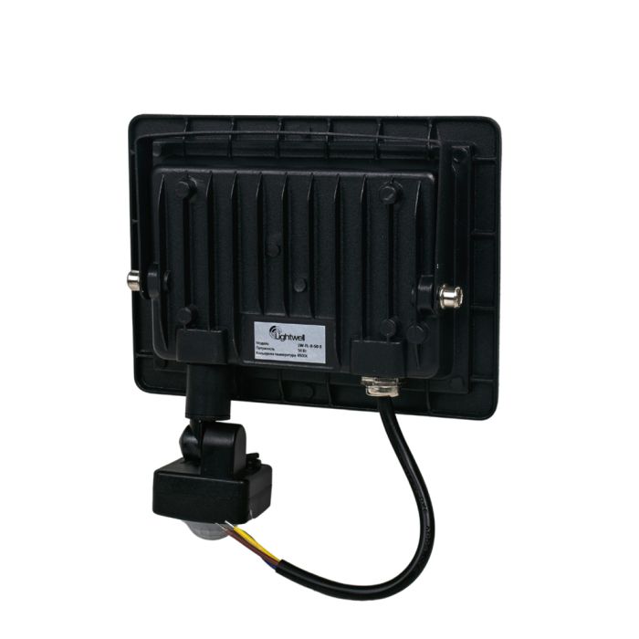 Комплект 4+4 світлодіодних прожектори Lightwell 20W: 4 x LW-FL-B-20 и 4 x LW-FL-B-20-S з датчиком руху