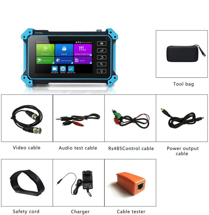 CCTV тестер RV-ZMA04-F з сенсорним екраном