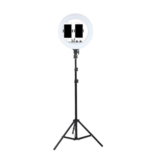 Кільцева лампа 36см LED RL-14 зі штативом 210см AC Prof