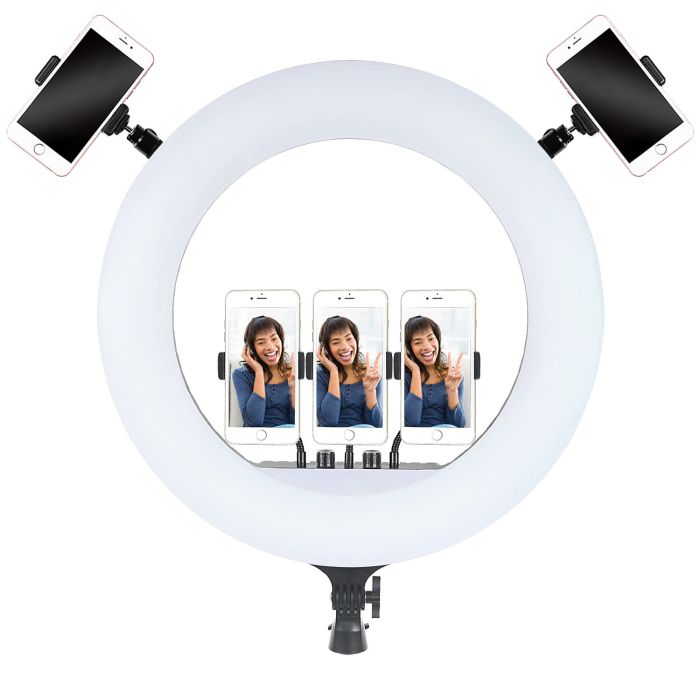 Кільцева лампа 54см LED RL-21 зі штативом 191см AC Prof